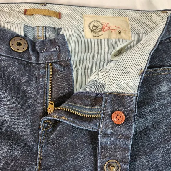 Sap Jeans 1969 Limited Edition Womens Sz 6 Straight Leg 4-Pocket Design Mid Rise - Picture 5 of 10